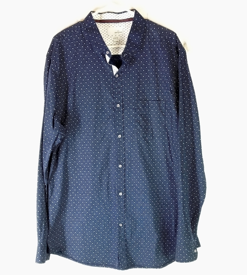 Craft + flow button front shirt